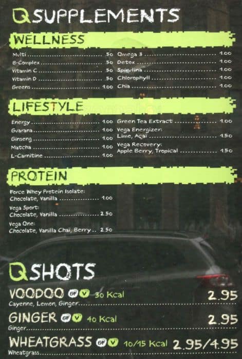Menu of Liquid Nutrition photo3