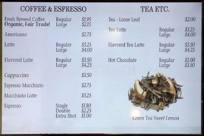 Menu of Hot Oven Bakery photo2