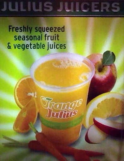 Menu of Orange Julius photo7
