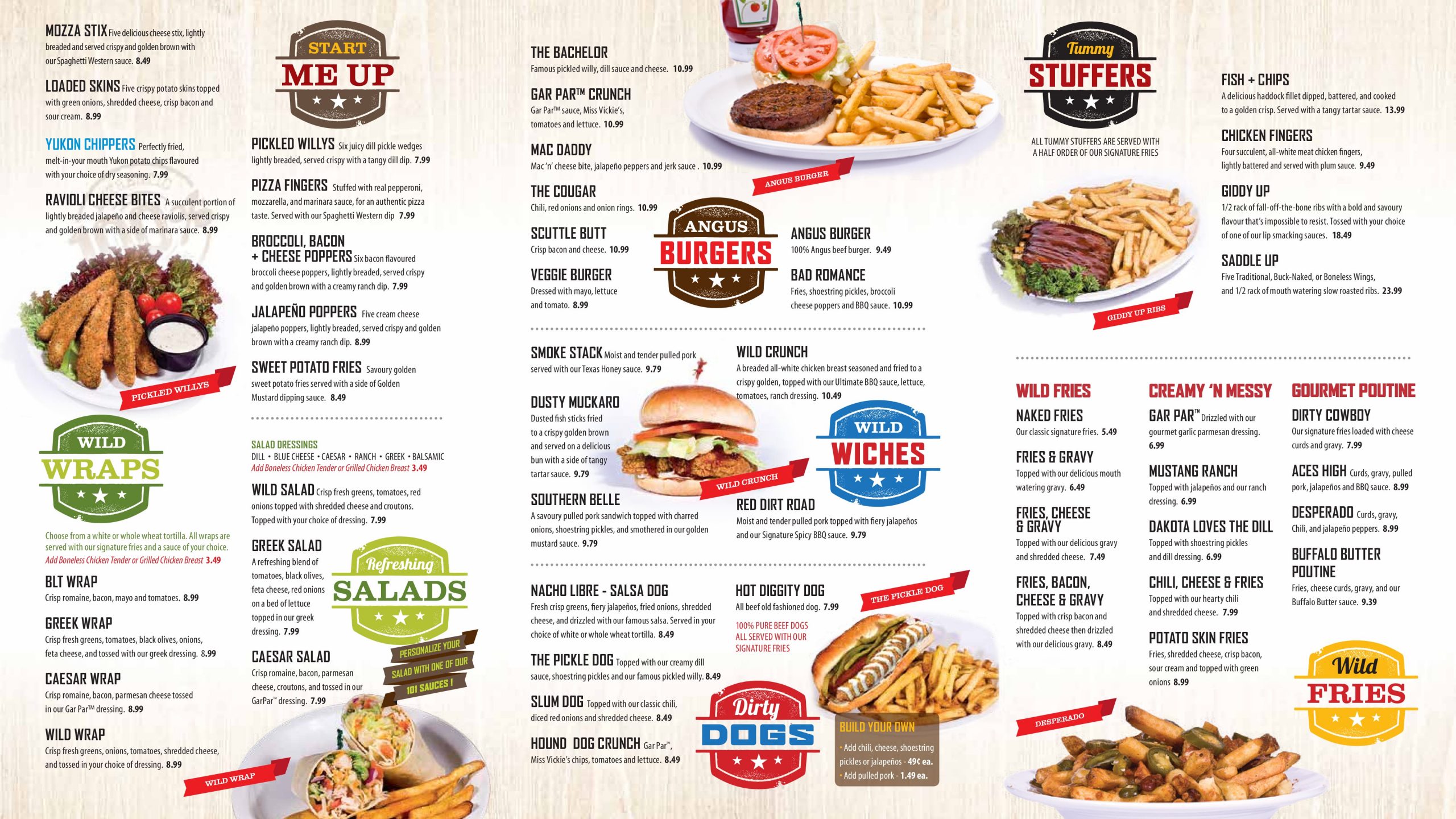 Menu of Wild Wing photo2