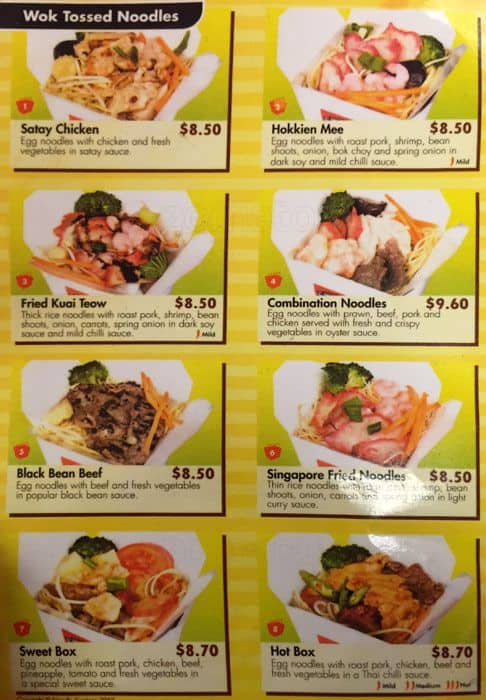Menu of Foodie Express photo2