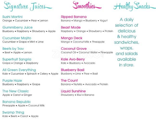 Menu of The Ripped Banana photo2