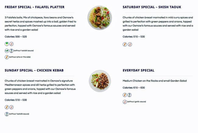 Menu of Osmow’s photo13