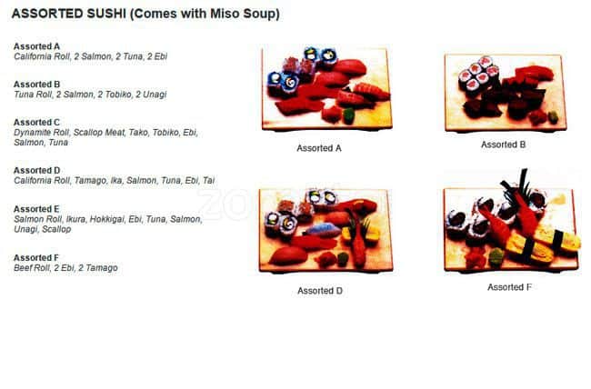 Menu of Osaka Island photo11