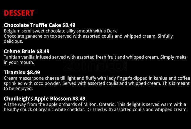 Menu of Jersey Giant photo7