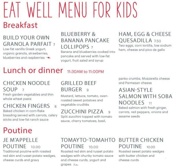 Menu of The Mizzen Restaurant – The Westin Harbour Castle photo3