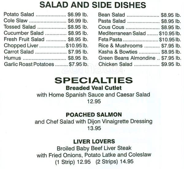 Menu of Yitz’s photo6