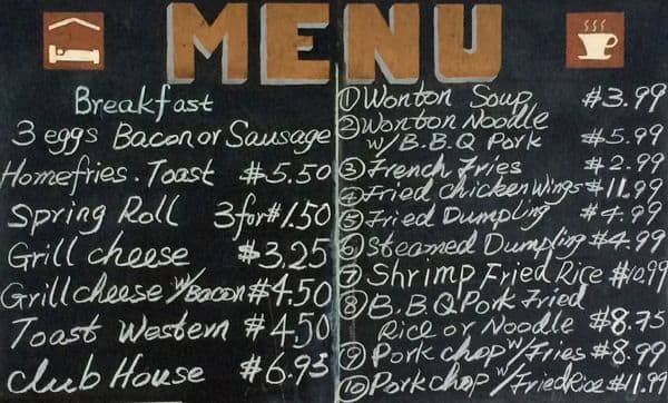 Menu of Happy Day’s photo2