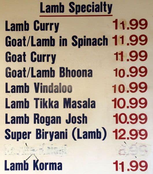 Menu of Fraserview Tandoori House and Meat Shop photo4