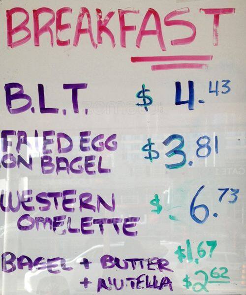 Menu of Mimi’s Caffe photo2