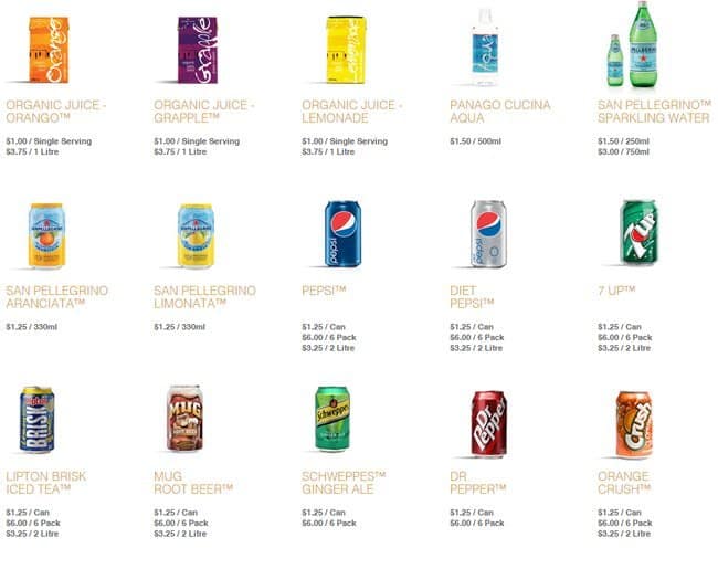 Menu of Panago photo9