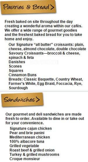 Menu of Michel’s Bakery Cafe photo7