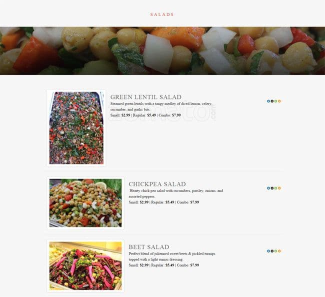 Menu of Ghazale photo2