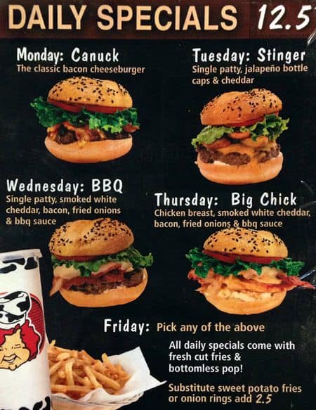 Menu of Vera’s Burger Shack photo5