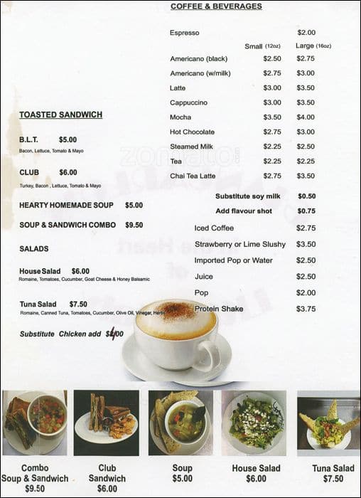 Menu of Giancarlo’s Sports Bar photo3