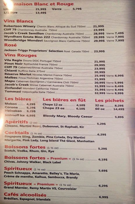 Menu of Nickels photo7