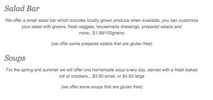 Menu of Sweetandsassyco. photo3