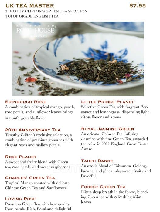 Menu of Rose House photo9