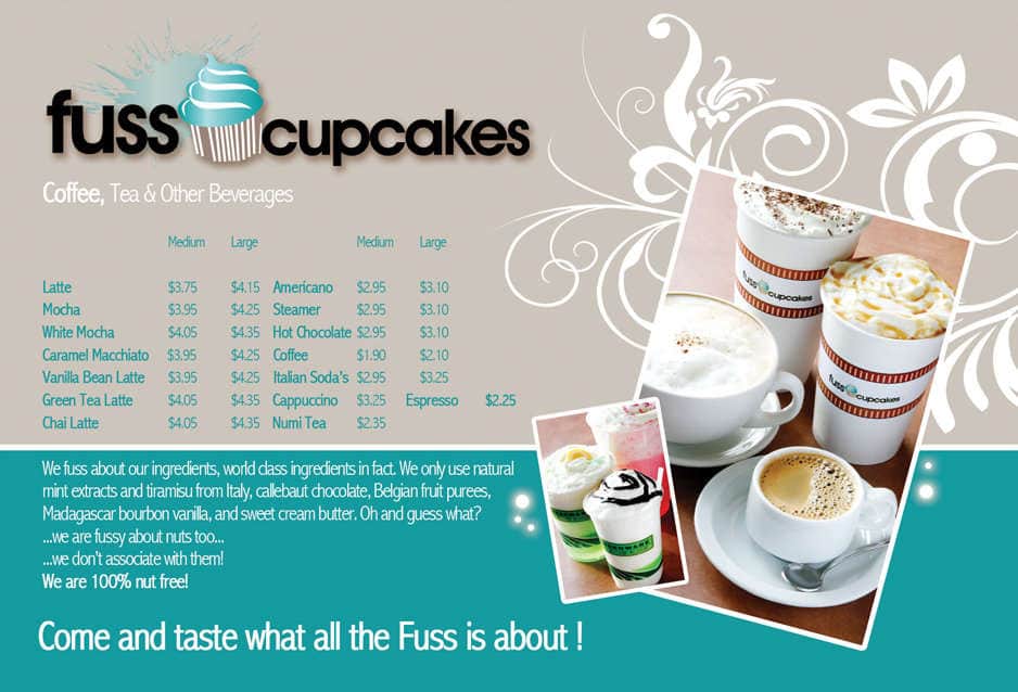 Menu of Fuss Cupcakes photo3