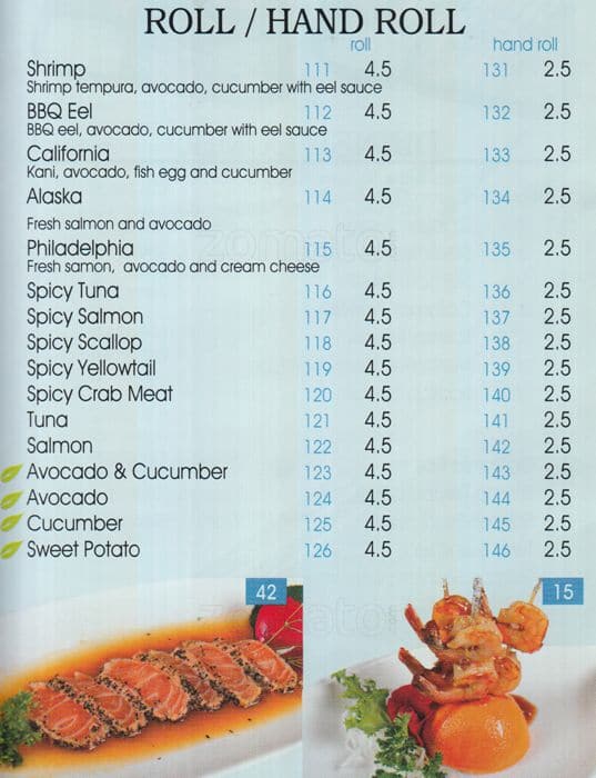 Menu of Maple Sushi photo6