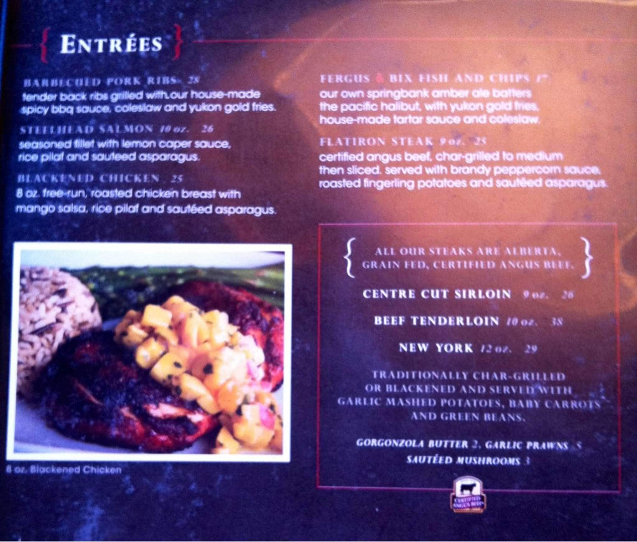 Menu of Fergus & Bix Restaurant and Beer Market photo7