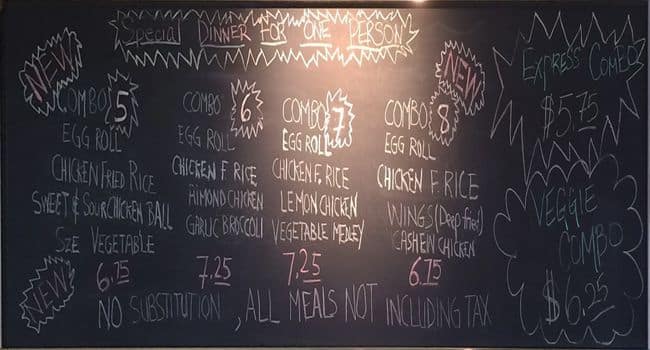 Menu of Chopstix And Rice photo10