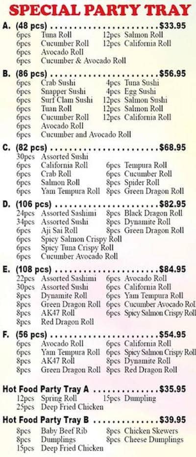 Menu of Aji Sai photo6