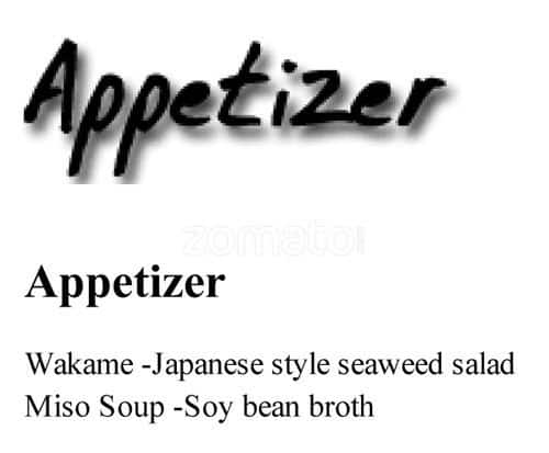 Menu of Ichiban Sushi Express photo2