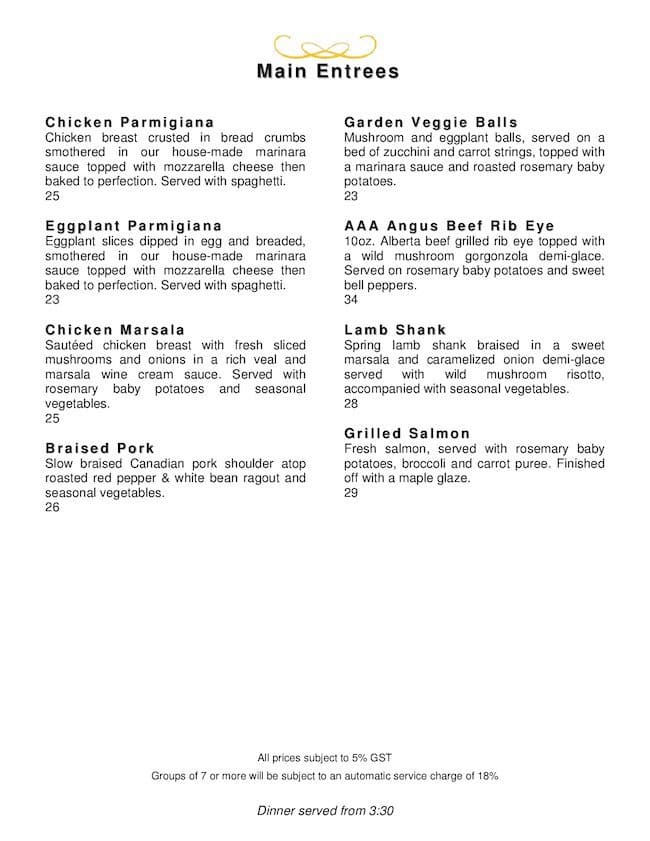 Menu of The Meatball Pizza & Pasta photo5