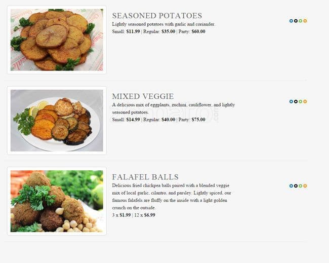 Menu of Ghazale photo9