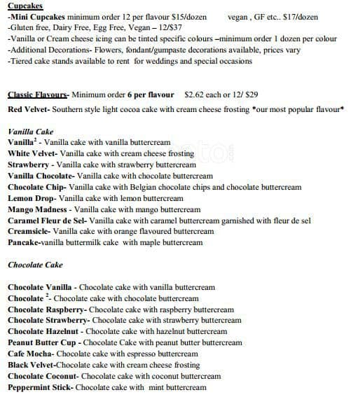 Menu of The Sweet Escape Patisserie photo2