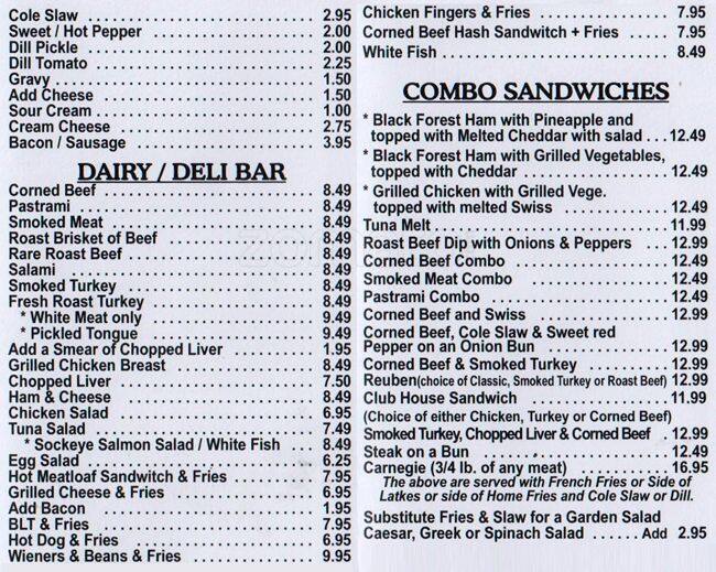 Menu of New Yorker Deli photo4