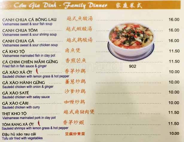 Menu of Pho Mi Asia photo12