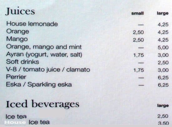 Menu of Le Petit Alep photo9