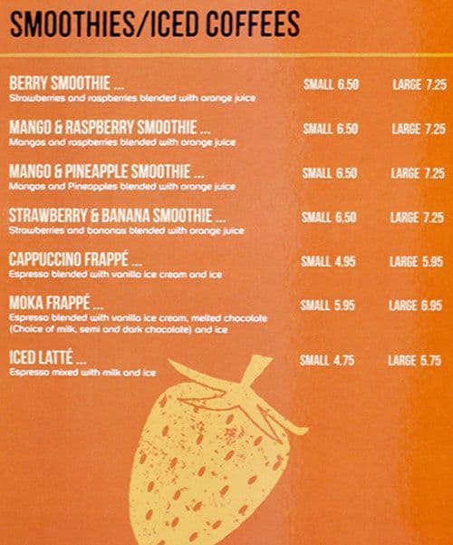 Menu of Cacao 70 photo5