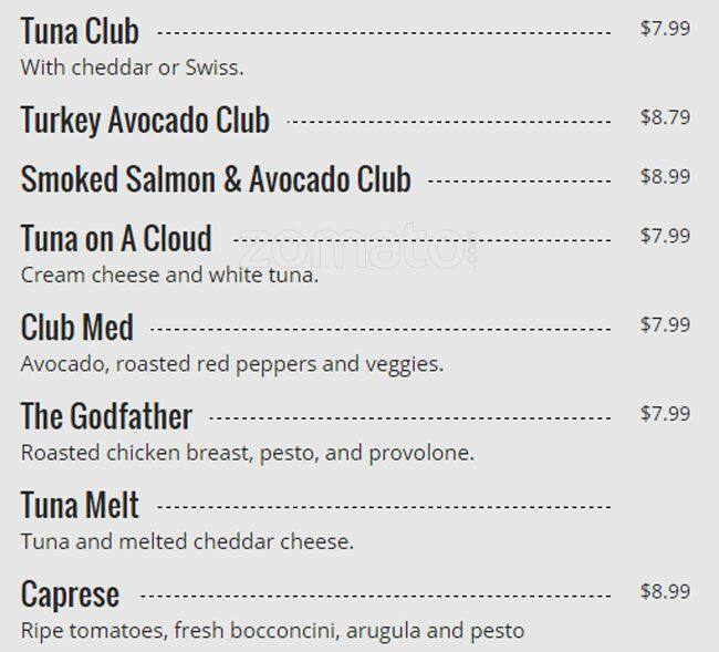 Menu of Kiva’s Restaurant & Bakery photo13