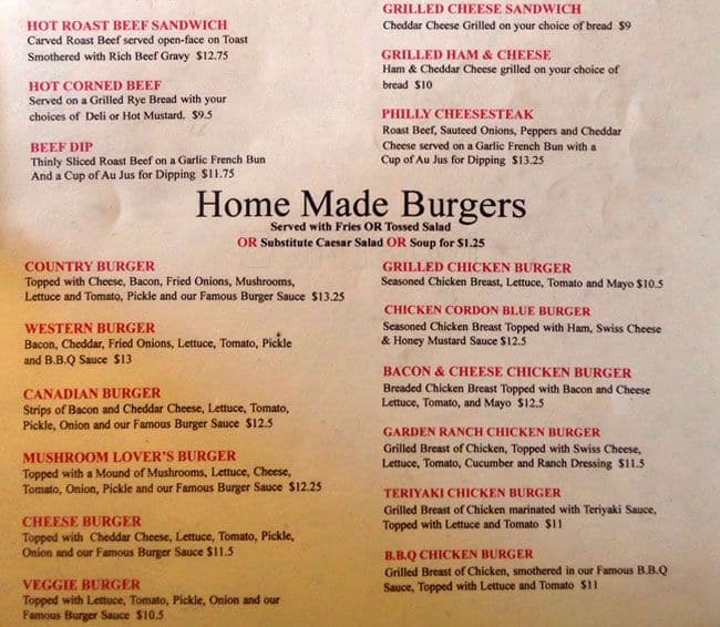 Menu of Coast & Country Diner photo6