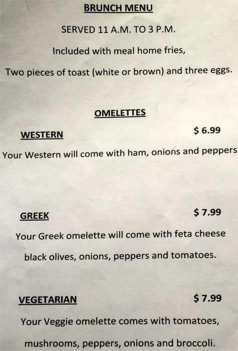 Menu of West Shore Bar & Grill photo17