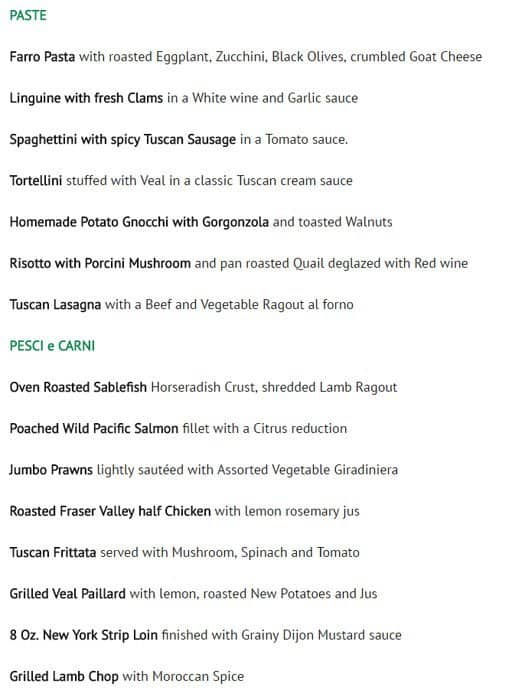 Menu of Giardino photo3