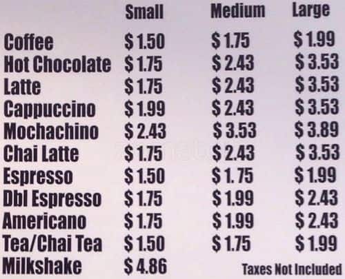 Menu of Piccolo Grande photo2