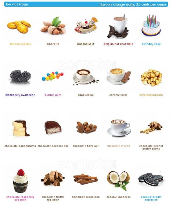 Menu of Yogurty’s photo2