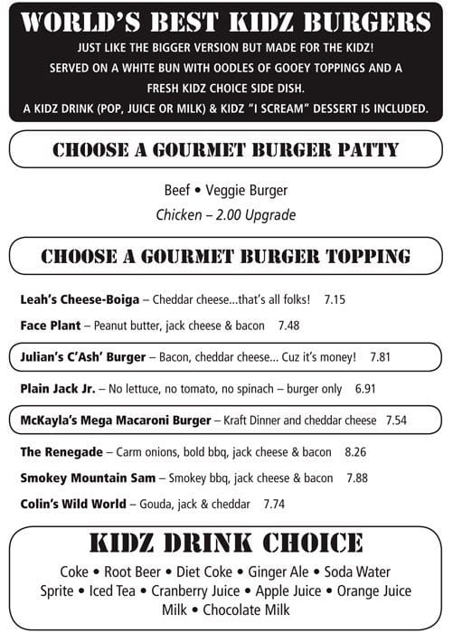 Menu of The WORKS photo9