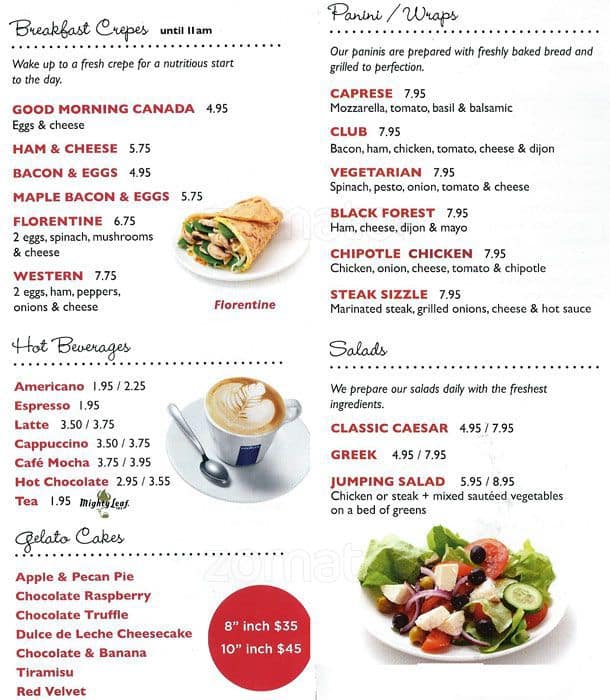 Menu of Crepe De Licious photo3
