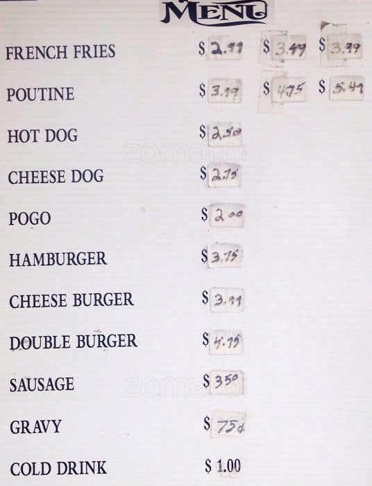 Menu of MD’s Mobile Kitchen photo2