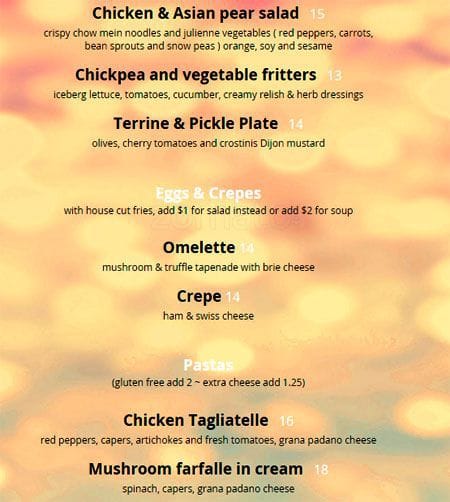 Menu of Gramercy Grill photo3