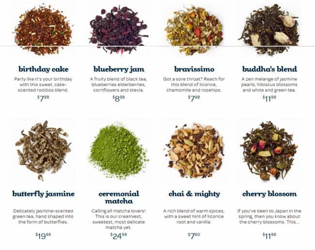 Menu of David’s Tea photo3