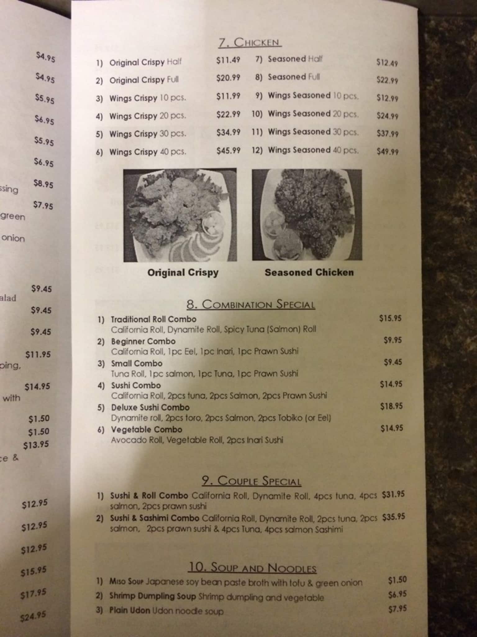 Menu of Sushi & Co. photo13