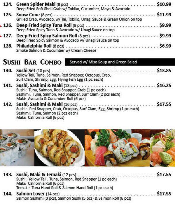 Menu of Sushi Sky photo6