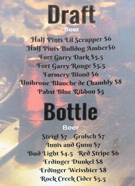 Menu of Prairie Firehouse photo2