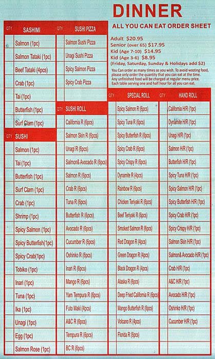 Menu of Nori Sushi photo10